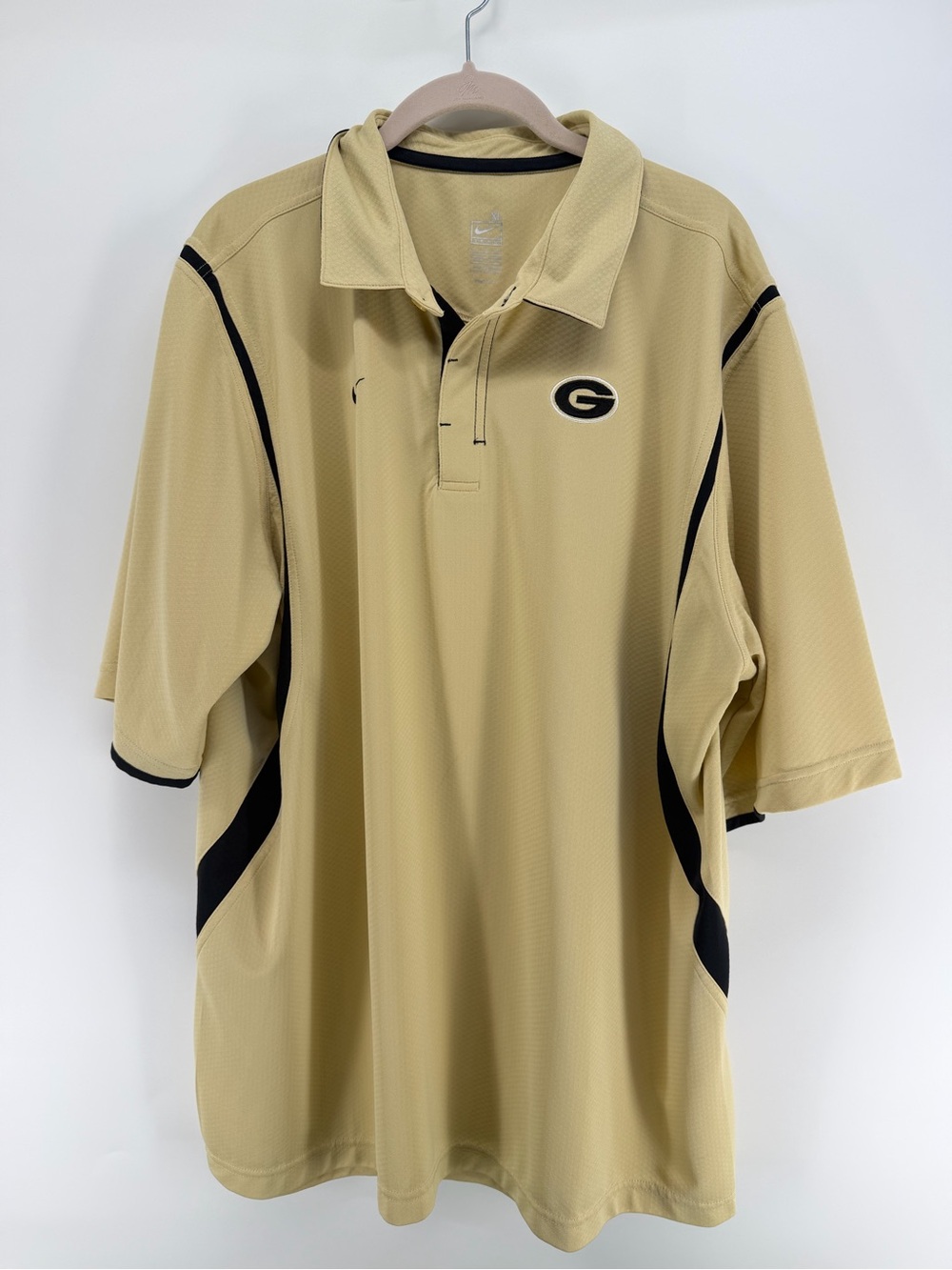 Georgia Tech Nike Men’s Gold and Black Polo XL